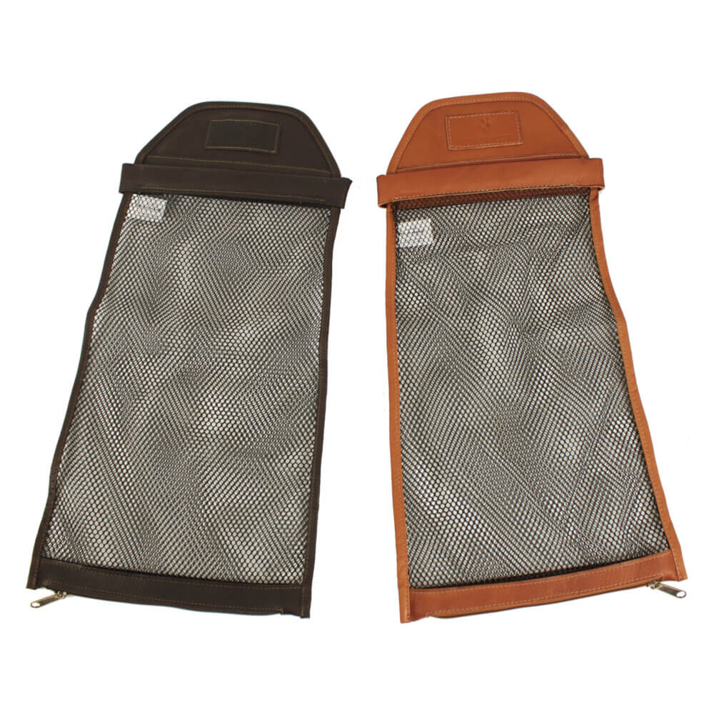 Leather Mesh Hull Bag by Wild Hare, Two Colors